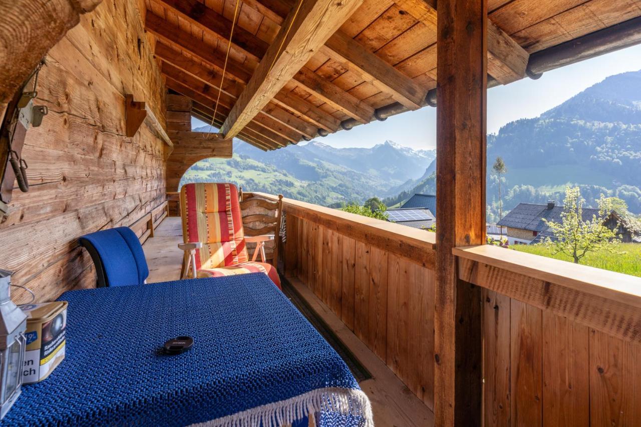 Apartamento Haus Holzwurm Raggal Exterior foto